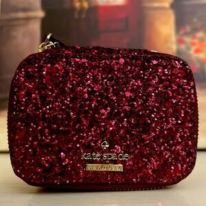 Kate Spade Tinsel Fabric Glitter
jewelry box